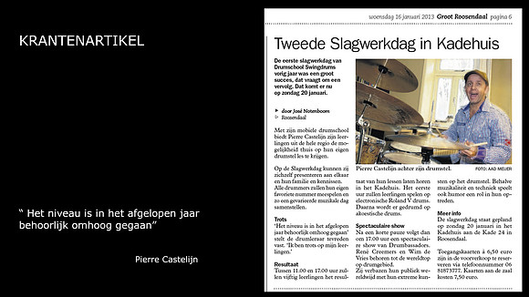 2013, 2. KRANTENARTIKEL
