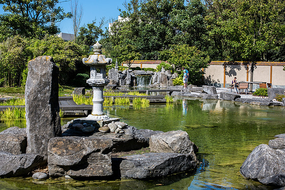 JAPANSE TUIN "SHIN KAI TEI" in het KONINGSPARK te OOSTENDE